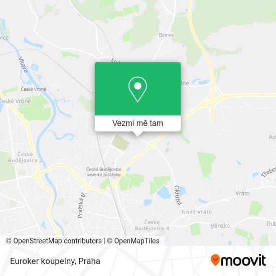 Euroker koupelny mapa