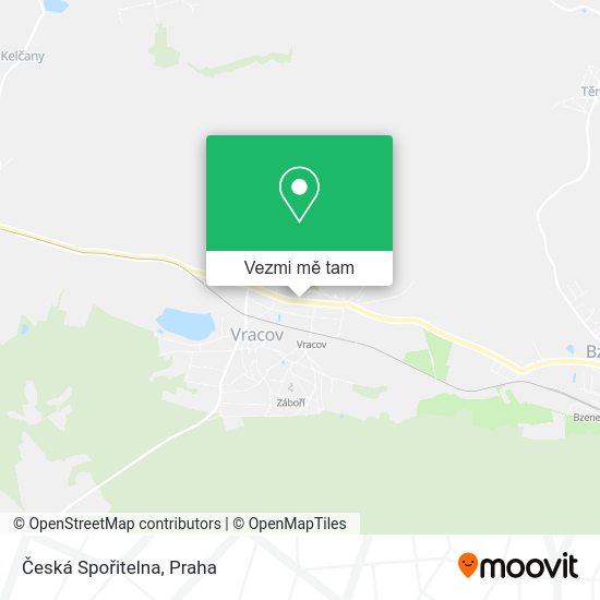 Česká Spořitelna mapa