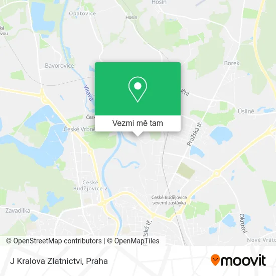 J Kralova Zlatnictvi mapa