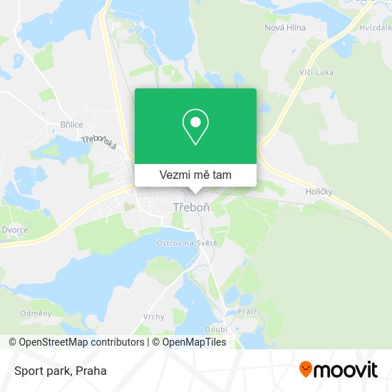 Sport park mapa