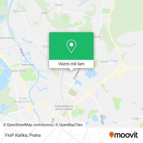 FloP Kaňka mapa