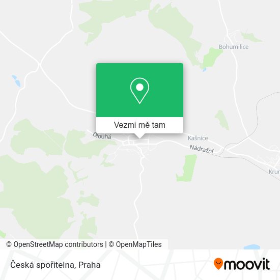 Česká spořitelna mapa