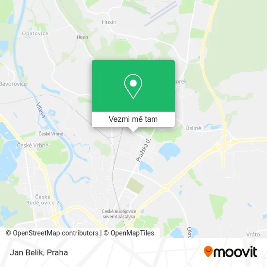 Jan Belik mapa