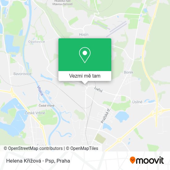 Helena Křížová - Psp mapa