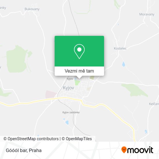 Góóól bar mapa