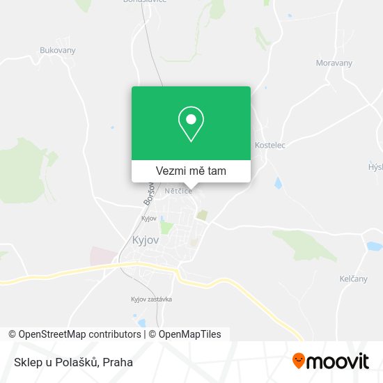 Sklep u Polašků mapa