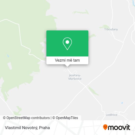 Vlastimil Novotný mapa