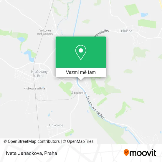 Iveta Janackova mapa