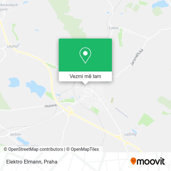 Elektro Elmann mapa