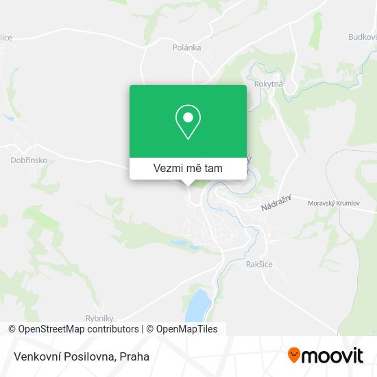 Venkovní Posilovna mapa