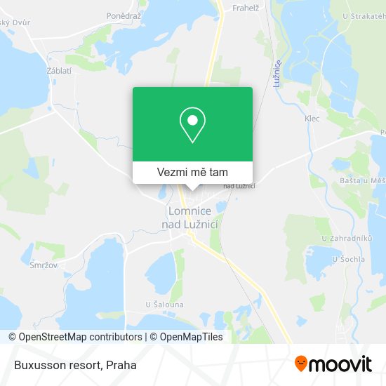 Buxusson resort mapa