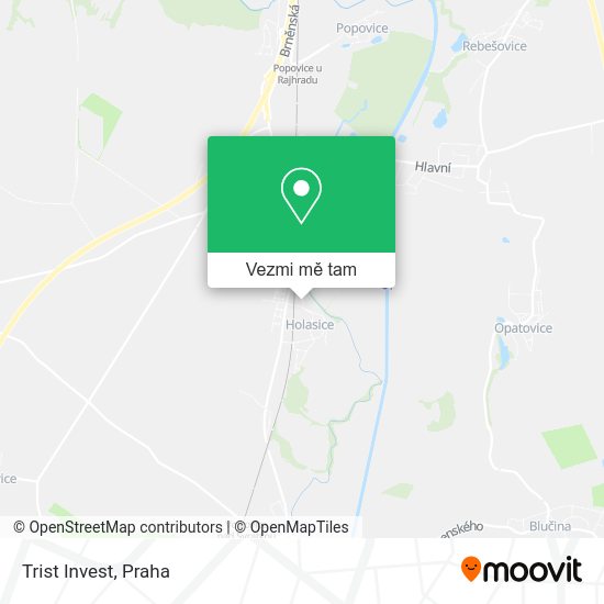 Trist Invest mapa