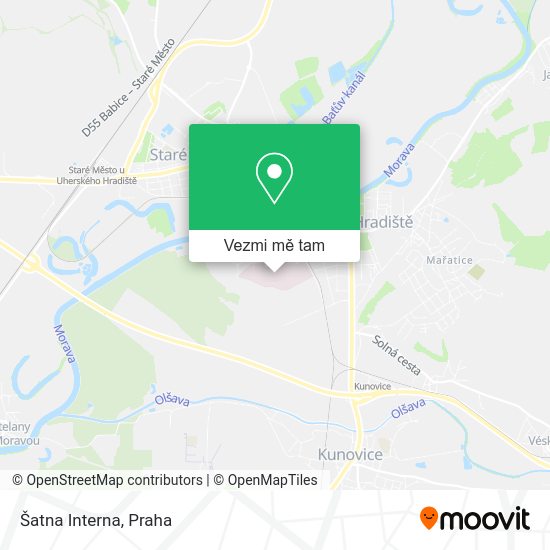 Šatna Interna mapa