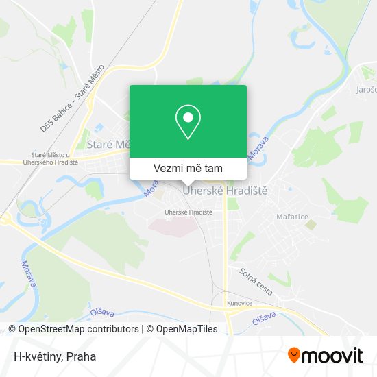 H-květiny mapa