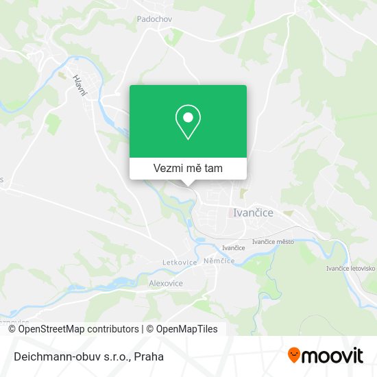 Deichmann-obuv s.r.o. mapa