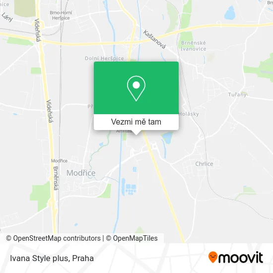 Ivana Style plus mapa