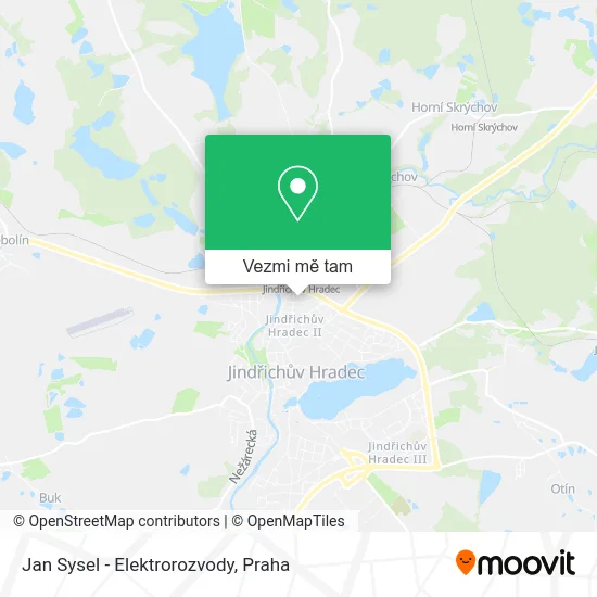 Jan Sysel - Elektrorozvody mapa