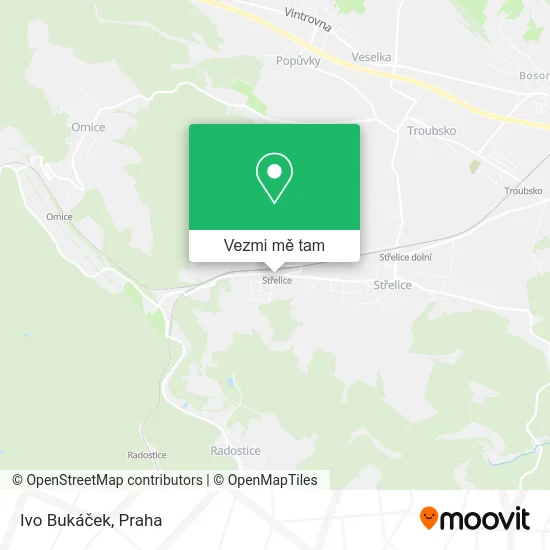 Ivo Bukáček mapa