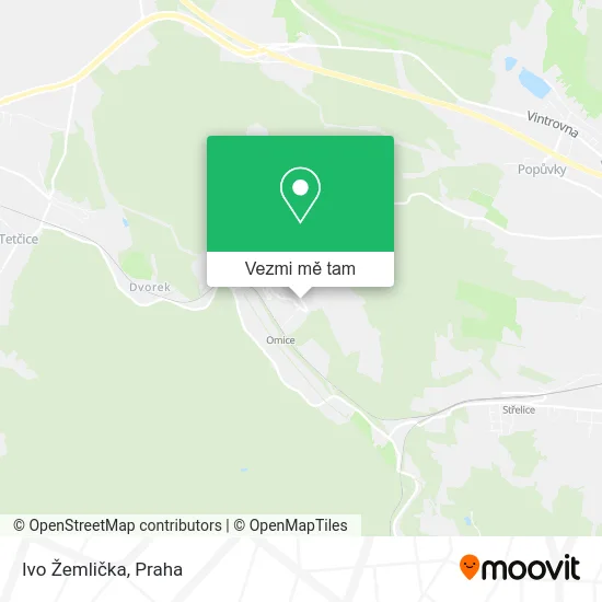 Ivo Žemlička mapa