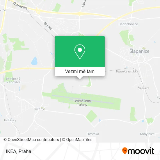 IKEA mapa