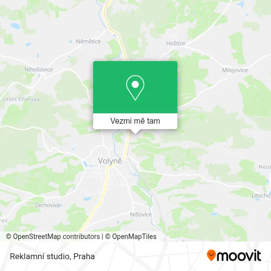 Reklamní studio mapa