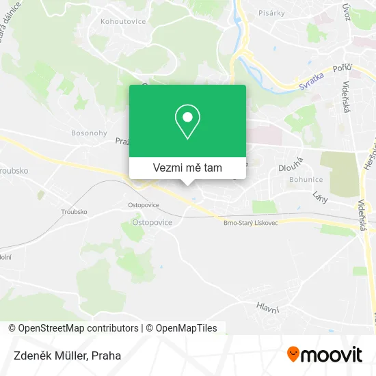 Zdeněk Müller mapa