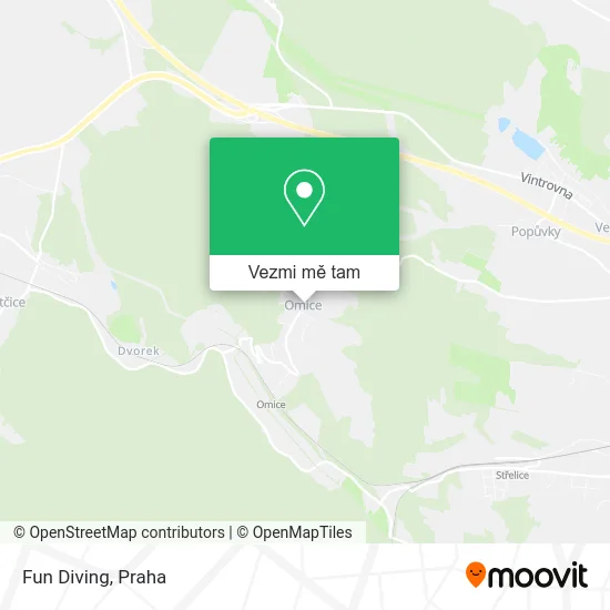 Fun Diving mapa