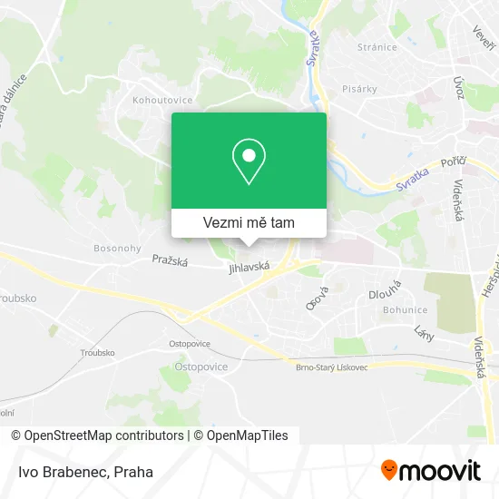 Ivo Brabenec mapa