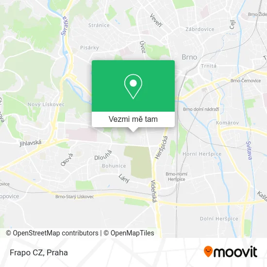 Frapo CZ mapa