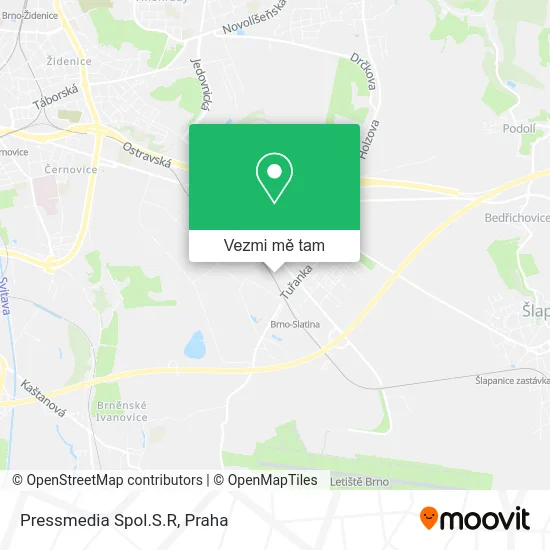 Pressmedia Spol.S.R mapa