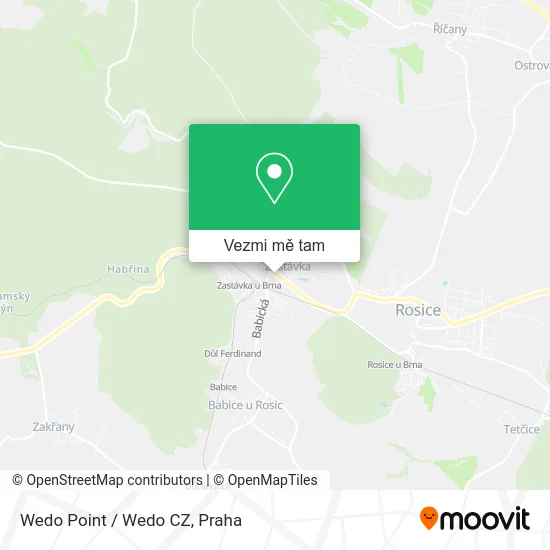 Wedo Point / Wedo CZ mapa