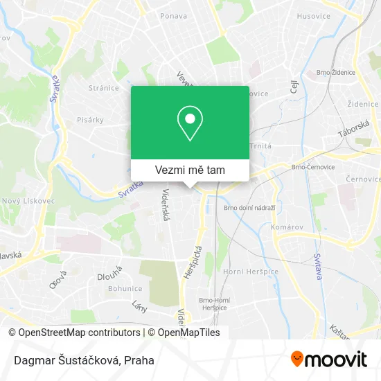 Dagmar Šustáčková mapa