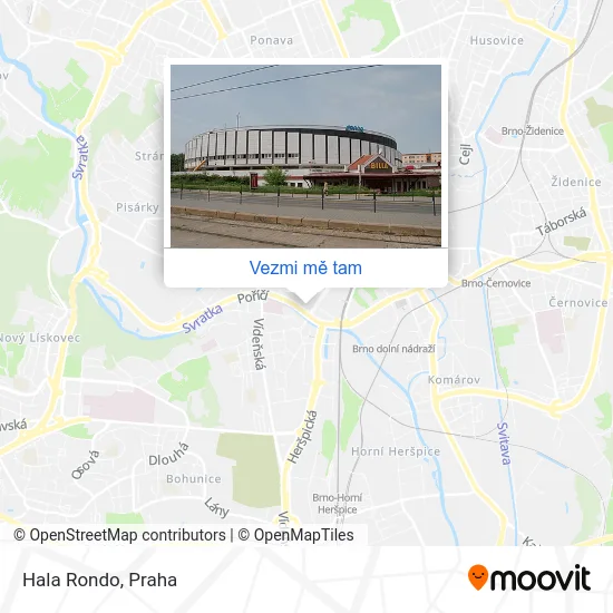 Hala Rondo mapa