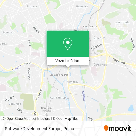 Software Development Europe mapa