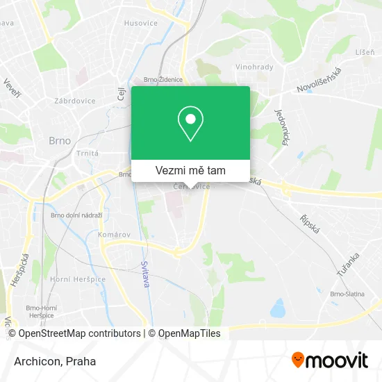 Archicon mapa