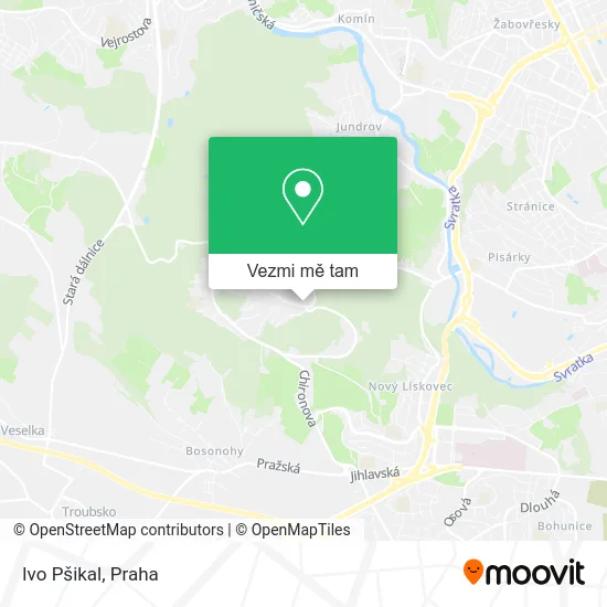 Ivo Pšikal mapa