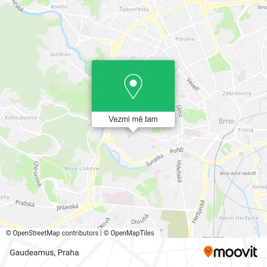 Gaudeamus mapa