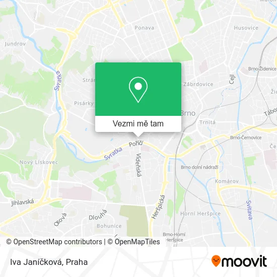 Iva Janíčková mapa