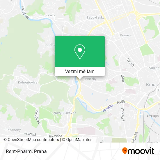 Rent-Pharm mapa