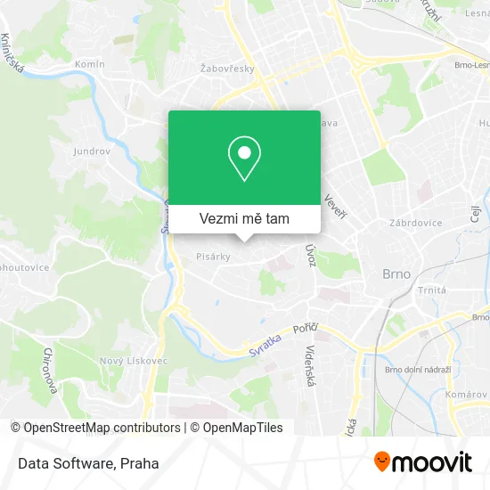 Data Software mapa