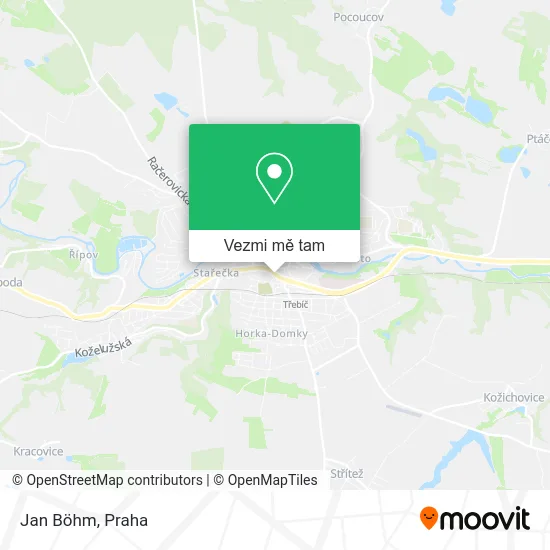 Jan Böhm mapa