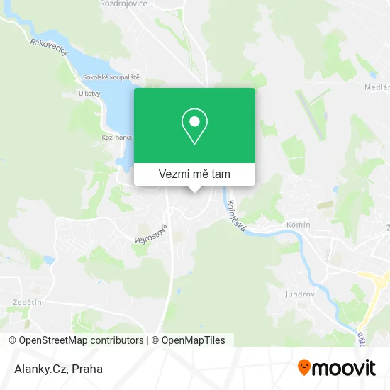 Alanky.Cz mapa