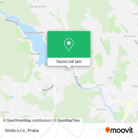 Smile s.r.o. mapa