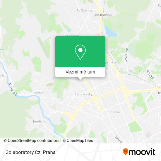 3dlaboratory.Cz mapa