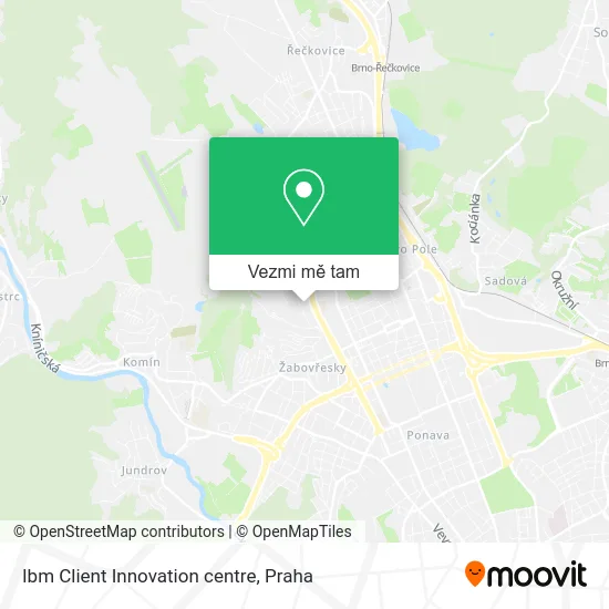 Ibm Client Innovation centre mapa
