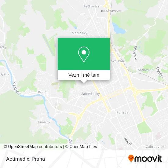 Actimedix mapa