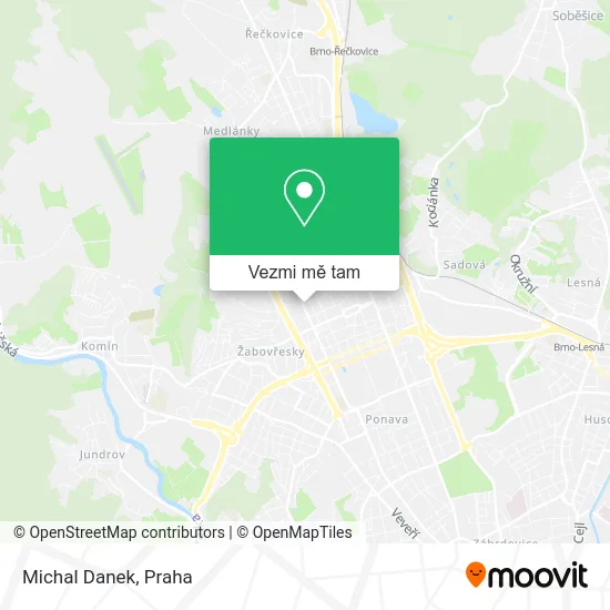 Michal Danek mapa