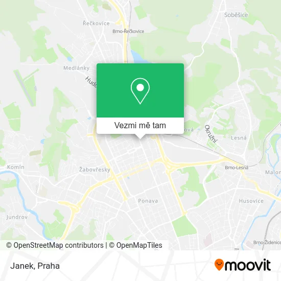 Janek mapa