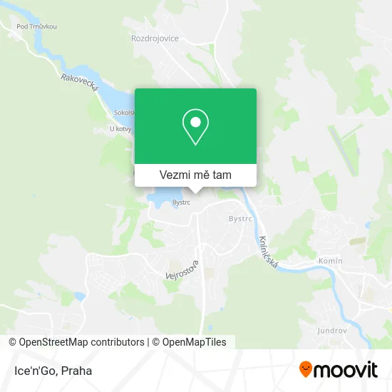 Ice'n'Go mapa