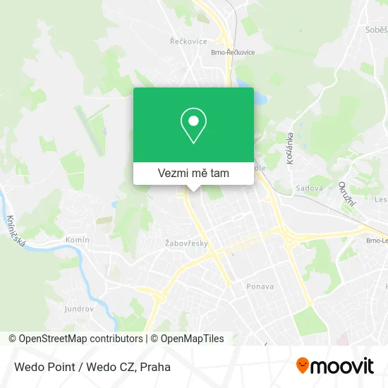 Wedo Point / Wedo CZ mapa